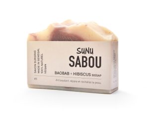 Savon au Baobab + Hibiscus